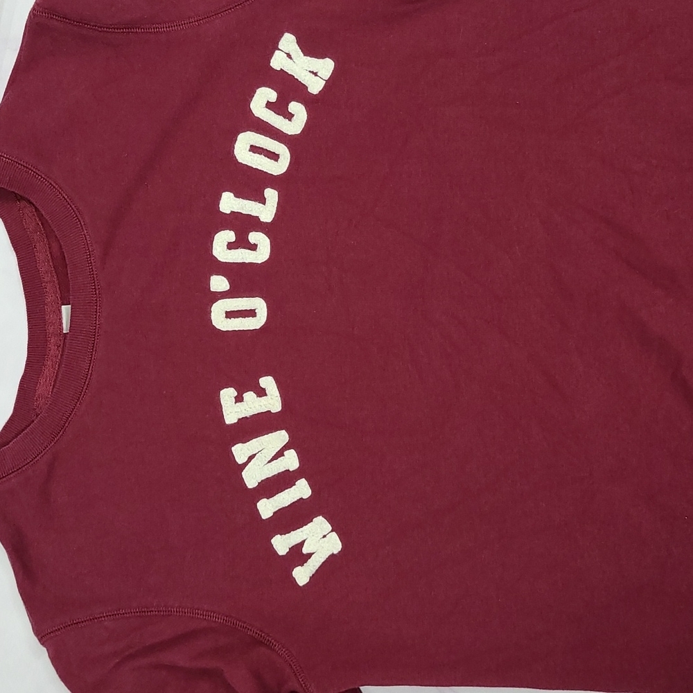 GreenTea "Wine O'Clock" High-Low Sweatshirt - Picture 7 of 9